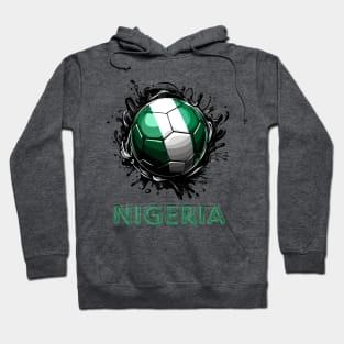 Nigeria Flag Football Hoodie